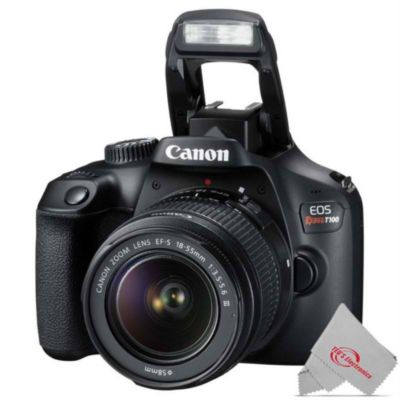 Canon Eos T100 18Mp Digital Slr Camera + Ef-S 18-55Mm F/3.5-5.6 Iii Standard Zoom Lens