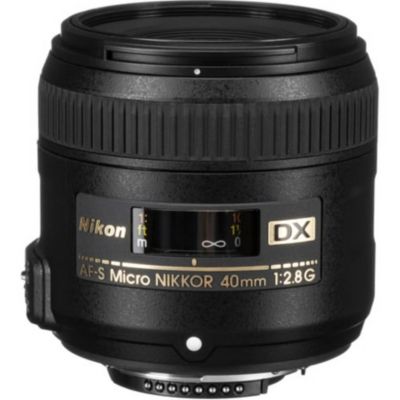 Nikon Af-S Dx Micro-Nikkor 40Mm F/2.8G Close-Up Lens For Dslr Cameras
