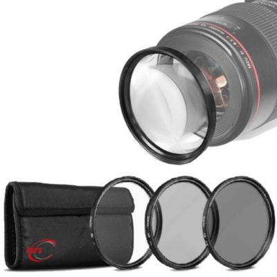 Vivitar 52Mm Uv Cpl Nd Kit For Nikon 50Mm F/1.8D Lens, 50Mm F/1.4D, 40Mm F/2.8G Lenses