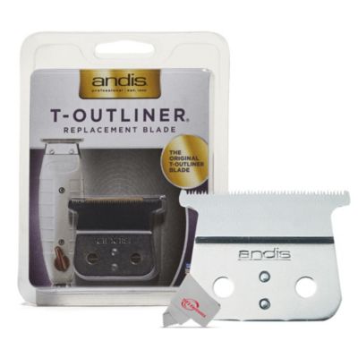 Andis T-Outliner 04521 Carbon-Steel Close-Cutting Replacement Hair Trimmer Blade For Gto, Gtx, Go, Orl And Gi Shavers