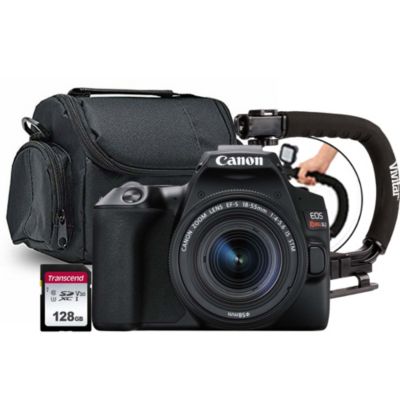 Canon Eos Rebel Sl3 Dslr Camera (Body Only) + Ef-S 18-55Mm F/3.5-5.6 Is Stm Lens Kit
