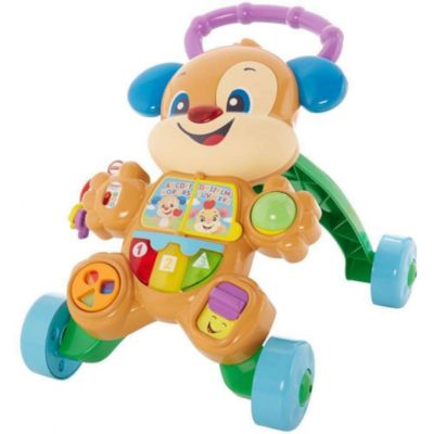 Fisher Price Fisher-Price Laugh & Learn Smart Stages Learn With Puppy Walker, Musical Walking Toy For Infants And Toddlers