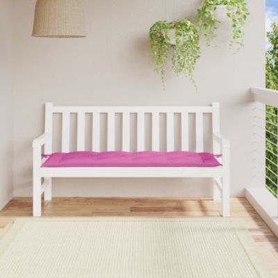 Vidaxl Garden Bench Cushion Turquoise 59.1""x19.7""x2.8"" Oxford Fabric, Pink -  8720845710354