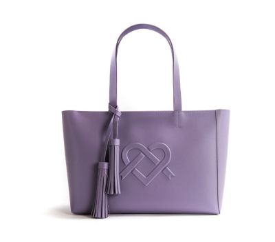 Gunas New York Tippi - Lilac Vegan Leather Tote Bag