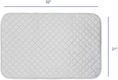 KOVOT Extra-Wide Portable Magnetic Ironing Mat Blanket. Cotton Laundry Pad  for Table, Washer, Dryer or Iron Anywhere On The Go . Best Ironing Board  Mat Size (21″ x 32″) – KOVOT