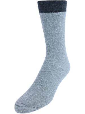 Ctm Men's Merino Wool Boot Crew Socks (3 Pack)