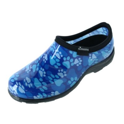 Sloggers Women's Paw Print Rain And Garden Shoes