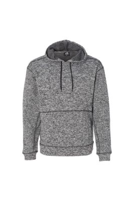 J. America Men's Cosmic Fleece Hooded Sweatshirt, Grey, 3X