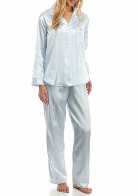 Miss Elaine Long Sleeve Pajama Set | belk