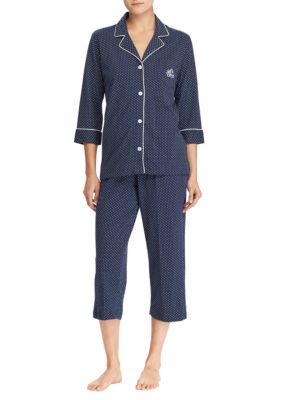 Lauren Ralph Lauren Knit Capri Pajama Set | belk
