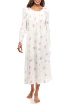Aria Long Sleeve Ballet Knit Nightgown | Belk