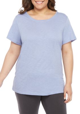 HUE® Plus Size Sleep T Shirt With Back Detail | belk