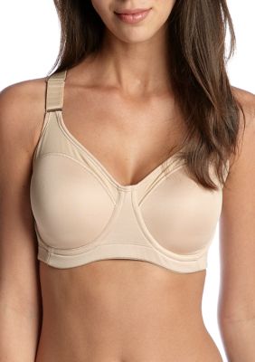 Playtex Play Outgoer Underwire Sports Bra 4910 XL Black J4 for sale online
