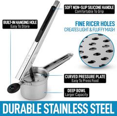 Stainless Steel Potato Ricer - 13.5 oz Online