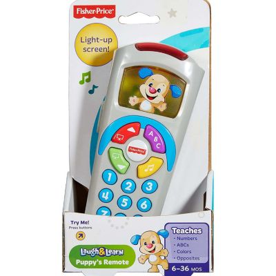 Mattel Fisher-Price Laugh & Learn Puppy's Remote - Blue