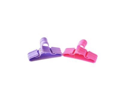 American Creations 12 Pink And 12 Purple Hangers Fits 18 Inch Girl Doll Clothes