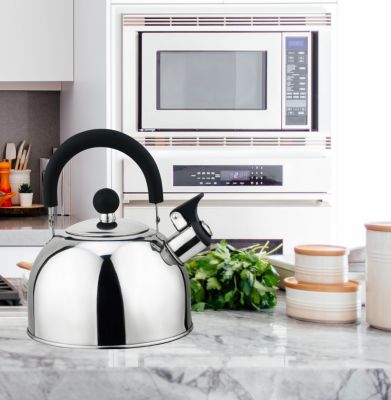 KitchenSmith by Bella Electric Tea Kettle - Black –