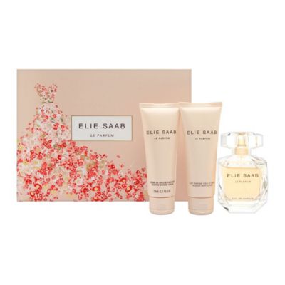 Elie Saab Le Parfum For Women 3 Piece Set Includes: 3.0 Oz Eau De Parfum Spray + 2.5 Oz Scented Body Lotion + 2.5 Oz Shower Cream