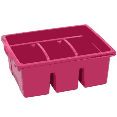Copernicus Educational Leveled Reading Large Divided Book Tub, Red