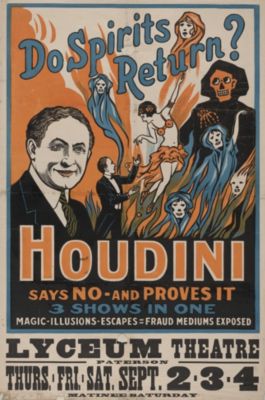 Nook Puzzles Houdini At The Lyceum Puzzle - Small - 10""x13.5"" - Misfitwhimsical