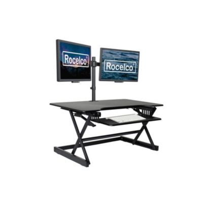 Rocelco 38"" Large Height Adjustable Standing Desk