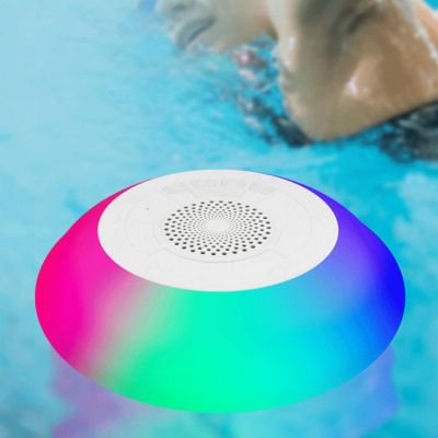 Vista Shops Floatilla Bluetooth Led Enabled Waterproof Speaker For Pools And Outdoors