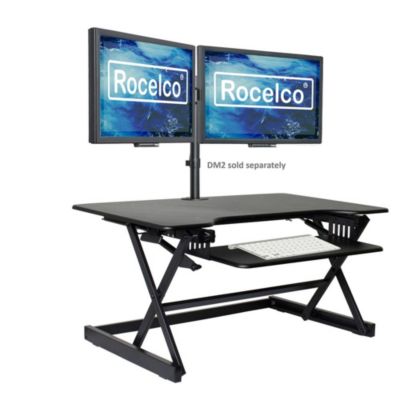 Rocelco 40"" Large Height Adjustable Standing Desk