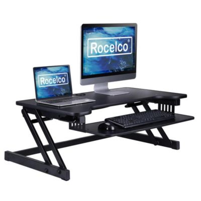 Rocelco 37.5"" Deluxe Height Adjustable Standing Desk