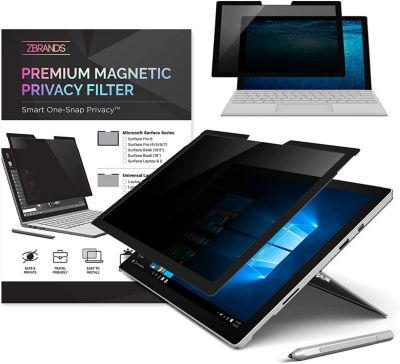 Zbrands Microsoft Surface Pro Magnetic Privacy Anti-Glare Screen Protector (Surface Pro 4/5/6/7)