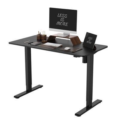 Flexispot Electric Home Office Standing Height Adjustable Desk - 48X24-Inch Black