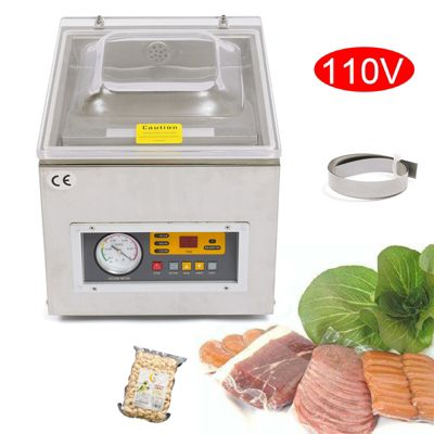 Kitcheniva New Table Top Vacuum Sealer Chamber Digital Commercial Food Packing Machine