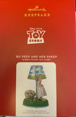 Hallmark 2021 Disney Pixar Toy Story Bo Peep Sheep Christmas Ornament New W Box