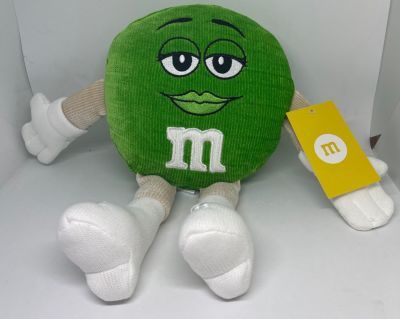 M&M World 11 in Green M&M Stuffed Character-GUC