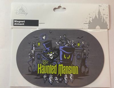Disney Hitch Hiking Ghosts Goolies Bust Madame Leota Haunted Mansion Ride Magnet