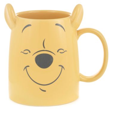 Hallmark Disney Winnie The Pooh Dimensional Pooh Bear Mug New