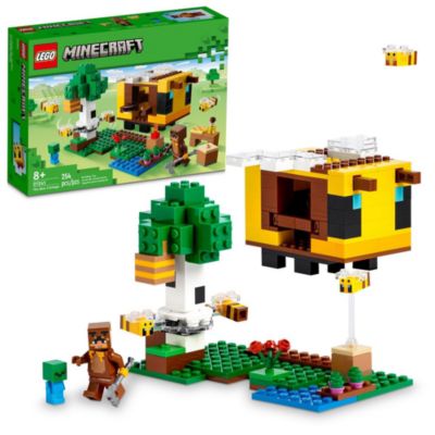LegoÂ® Minecraft The Bee Cottage 21241 Building Toy Set (254 Pieces)