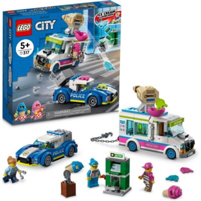 Lego City Ice Cream Truck Police Chase 60314 Building Kit (317 Pieces)