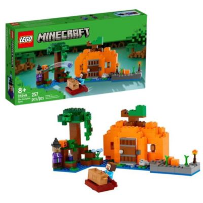 Lego Minecraft The Pumpkin Farm 21248 Building Toy Set (257 Pieces)