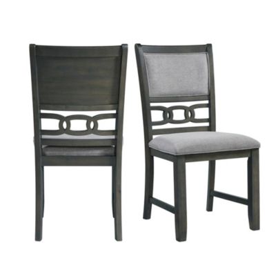Elements Picket House Furnishings Taylor Standard Height Side Chair Set In Gray