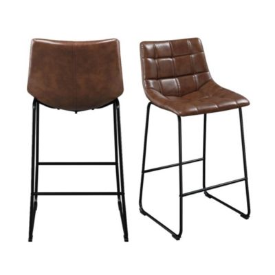 Elements Picket House Furnishings Richmond 30"" Bar Stool In Cappuccino