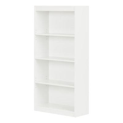 South Shore Axess 4-Shelf Bookcase - Pure White