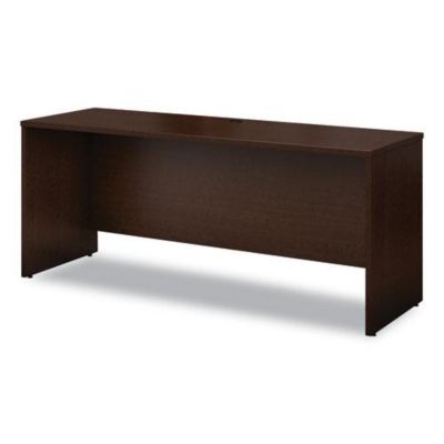 Bush Business Furniture Series C Collection Desk Shell, 66"" X 29.38"" X 29.88"", Hansen Cherry/graphite Gray