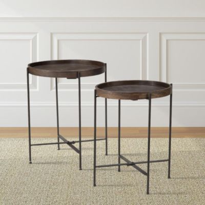 Steve Silver Capri Round Accent Tables - Set Of 2