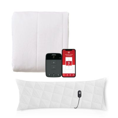 Sunbeam Full Sized Mattress Pad With Wifi And Heated Body Pillow