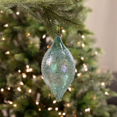 HOHIYA Crystal Ornaments Christmas Tree Decoration Garland Clear 12 Pcs