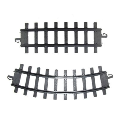Northlight Club Pack Of 12 Black Replacement Train Set Track Pieces 10
