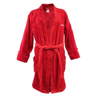 Mccc Sportswear Men's Tango Red Solid Unisex Adult Full Sleeve Robe - Extra Large