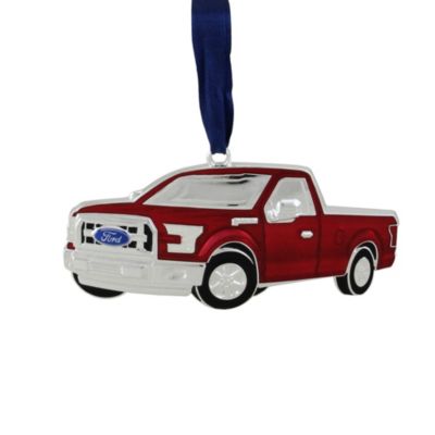 Northlight 4"" Red Ford F-150 Pick Up Truck Christmas Ornament