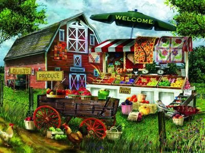 Sunsout Fresh Country Produce 1000 Pc Jigsaw Puzzle 28773