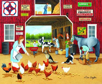 Sunsout Hay For Sale 1000 Pc Jigsaw Puzzle 60380